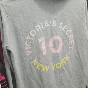 Victoria Secret zip up hoodie Medium